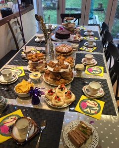 afternoon tea party delivery hen do leeds